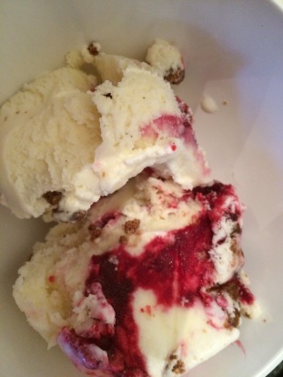 Brambleberry Crisp Ice Cream Ready